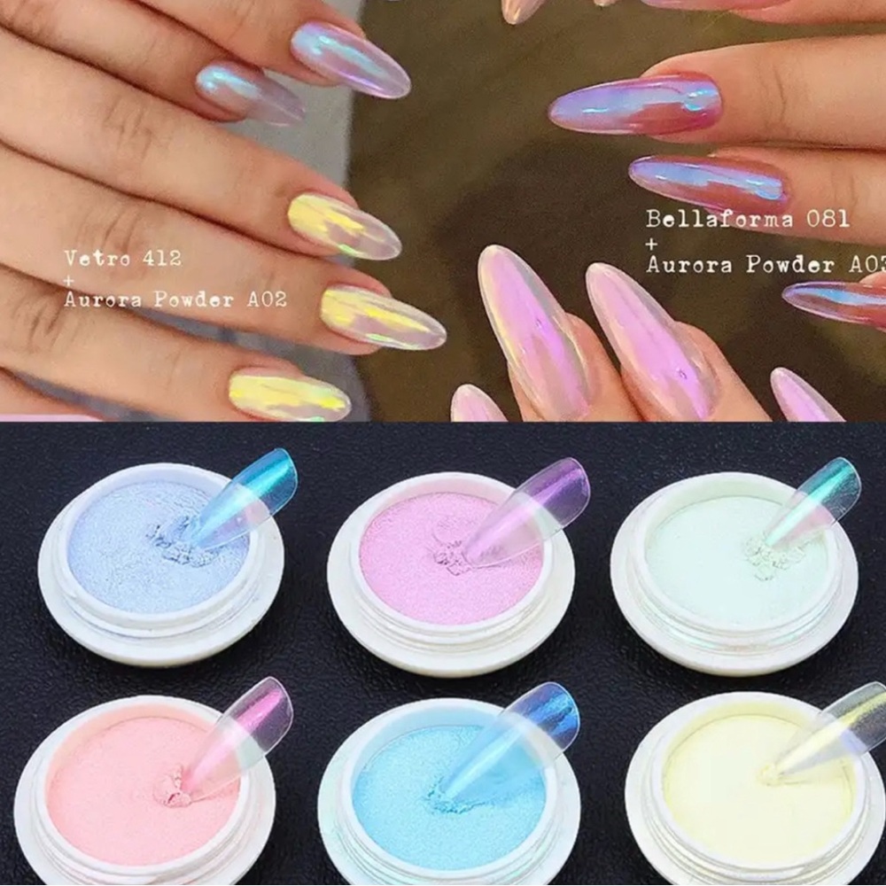 Marmain Nail crome Set
